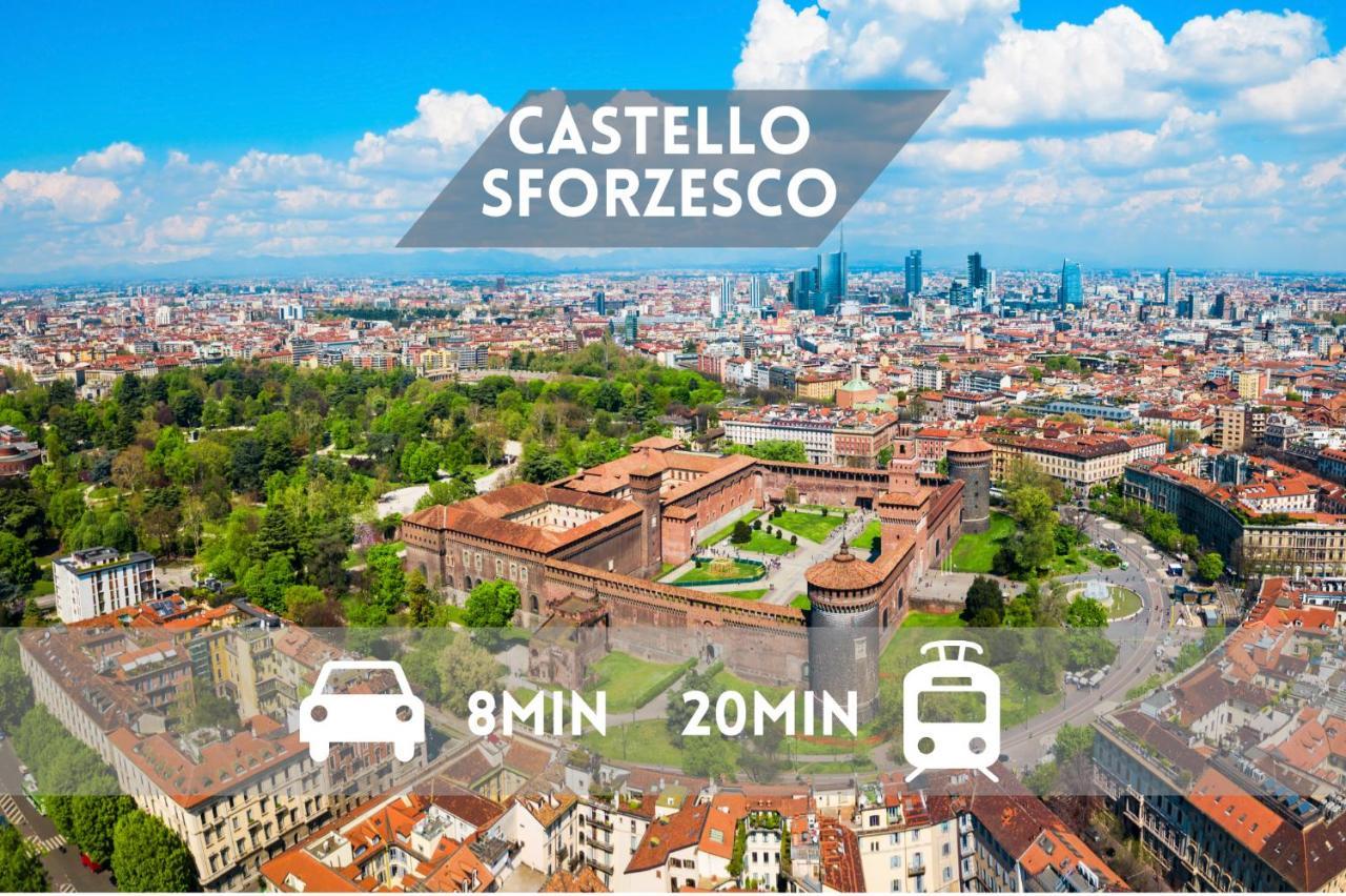 Ferienwohnung Loft Duomo Navigli 12 Min A Piedi Mailand Exterior foto